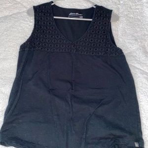 Black Eddie Bauer Tank Top